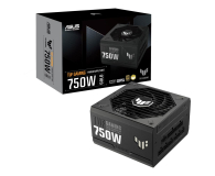 Zasilacz ASUS TUF Gaming 750W Gold 80+ ATX 3.0 czarny 90YE00S3-B0NA00